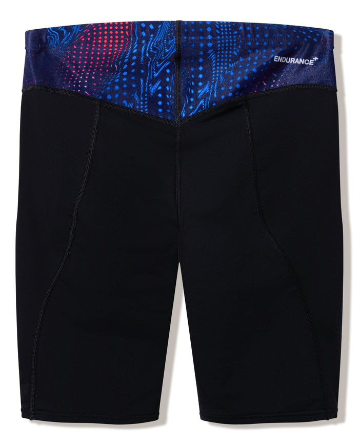 Speedo Max Compression Jammer - Black/Blue