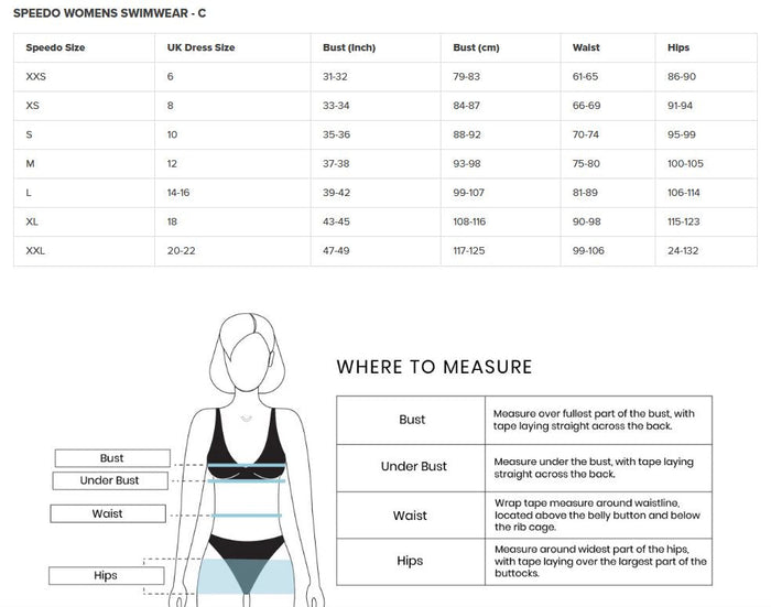 Speedo Solid Scoop Neck Swimsuit - Blue