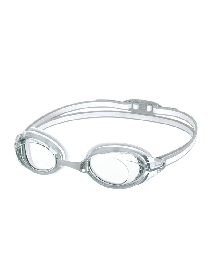 Speedo - Vanquisher 3.0 Optical Swim Goggles - White/Clear - Product Front/Side