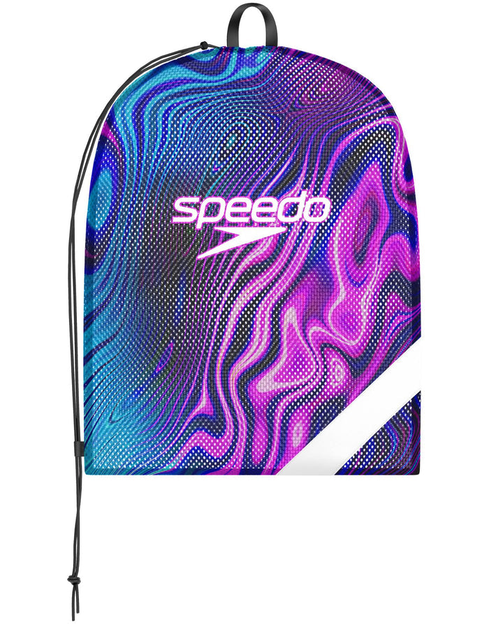 Speedo XL Team Mesh Print Bag - Purple - Swimming Bags