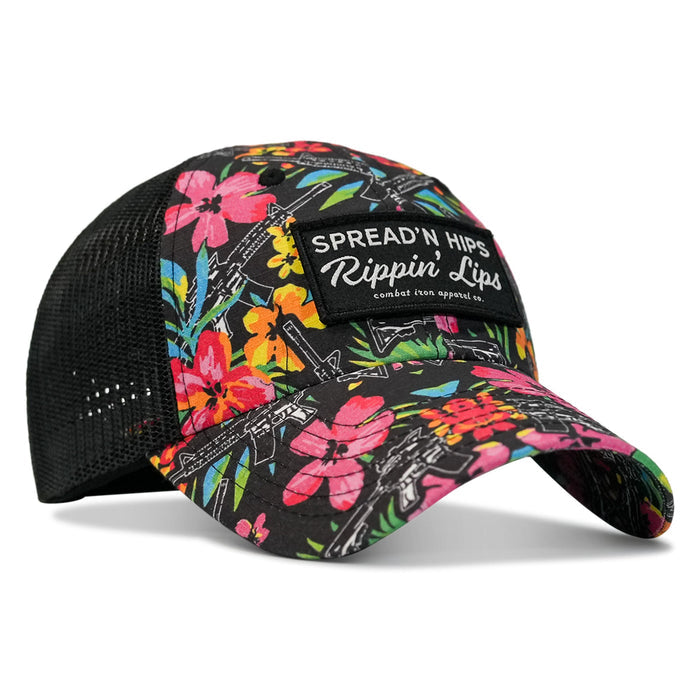 Spreadin' Hips and Rippin' Lips Patch Ripstop Snapback