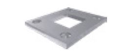 SQ50 base plate (weld on) - Image 2
