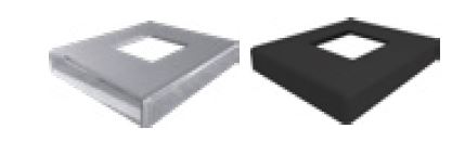 SQ50 domical cover for square 50mm post - Image 1