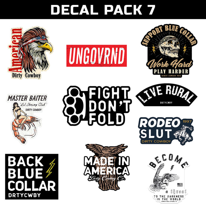 Sticker Decal Pack V7