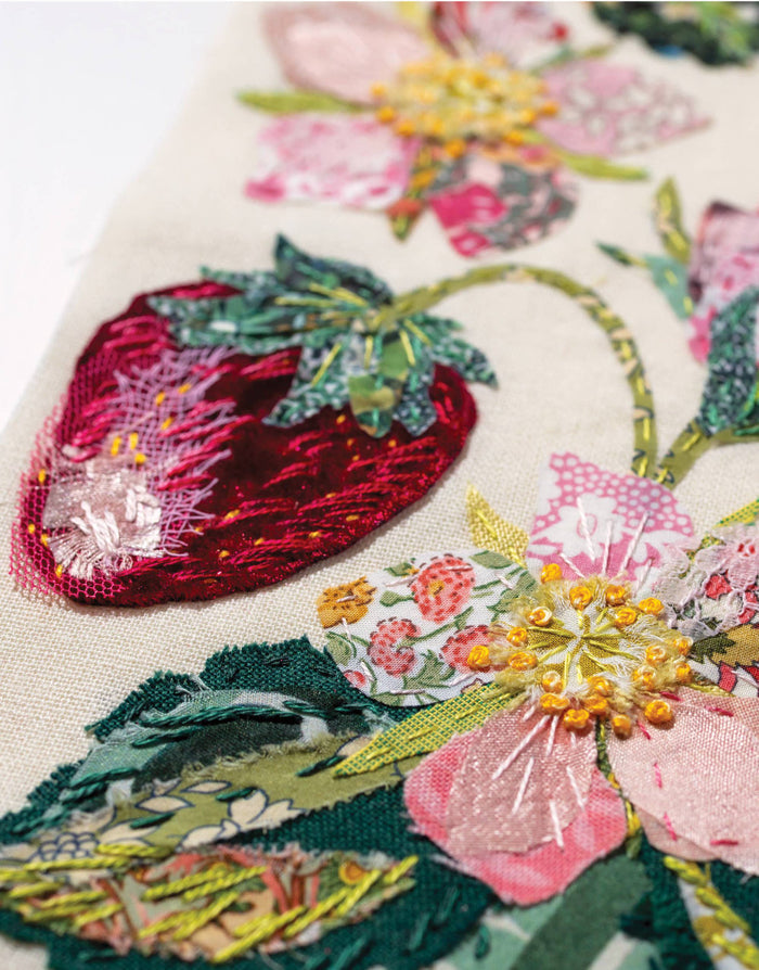 Strawberry Slow Stitching Kit, Wattle & Loop