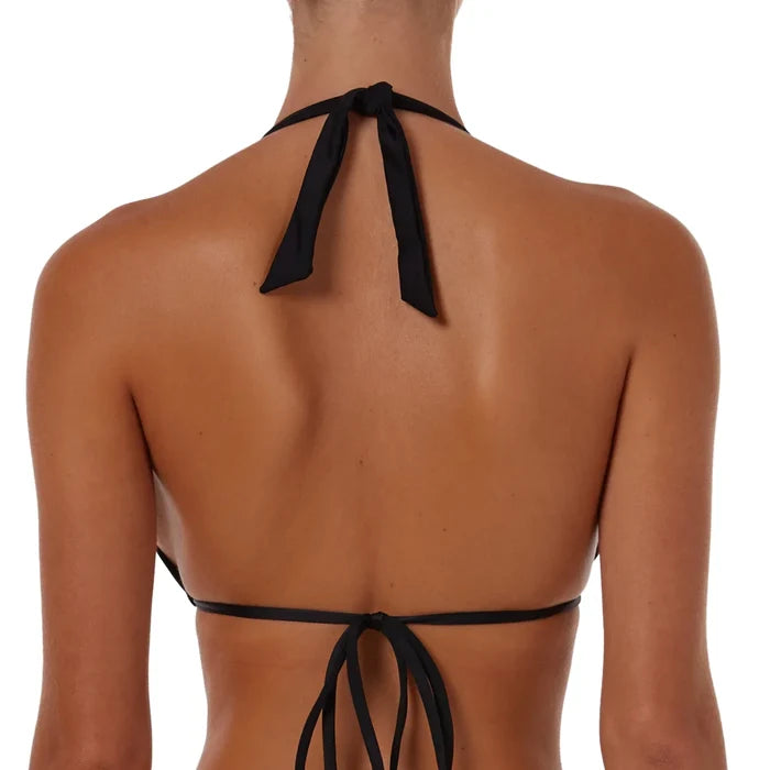 String Tie Halter Top