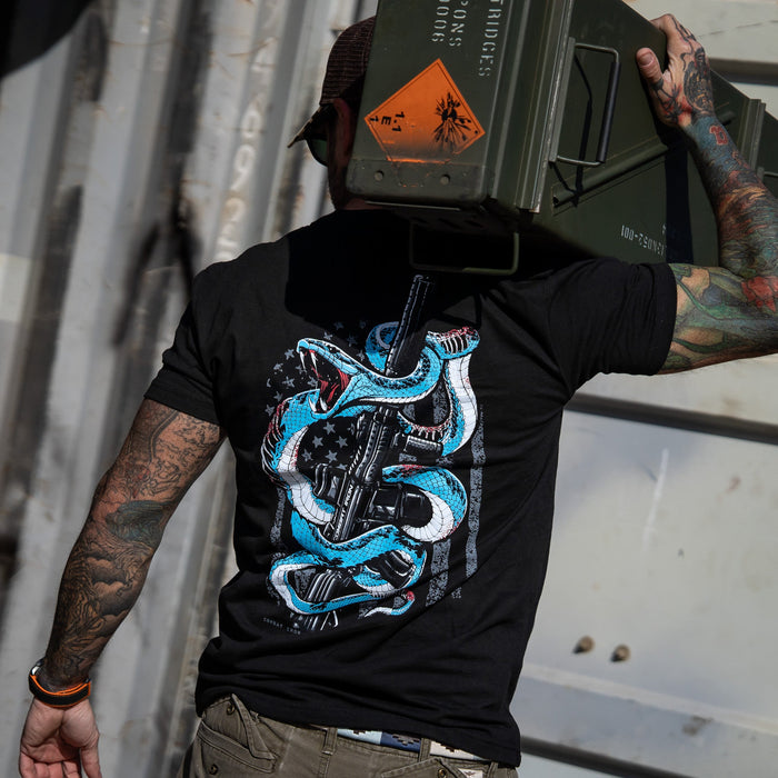 Subdued US Flag SBR Men's T-Shirt