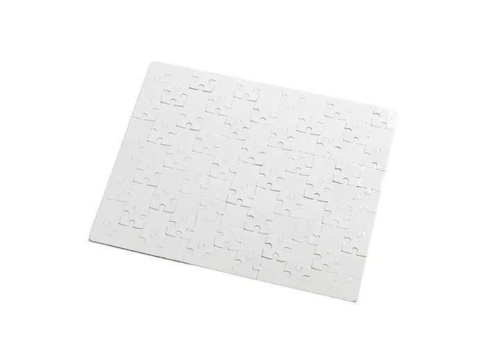 Sublimation Cardboard Puzzle w/ Blue Base Board(8inchx10inch, 99 Pieces)