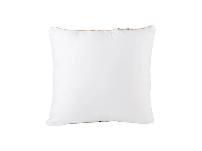 Sublimation Flip Sequin Pillow Cover (Gold w/ White, 40*40cm)