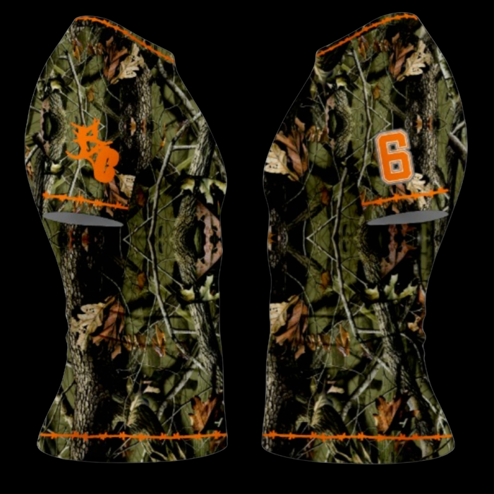 Brutal Cuddlers Submission Hunter camo BJJ rashguard side compression fit for grappling