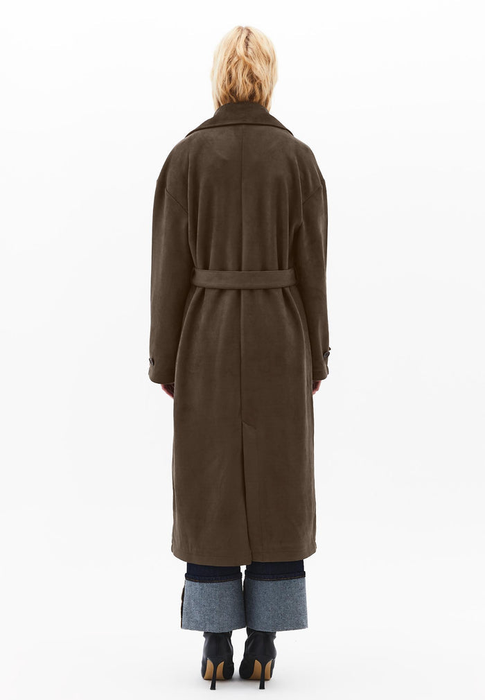 Suede Trenchcoat - WREN
