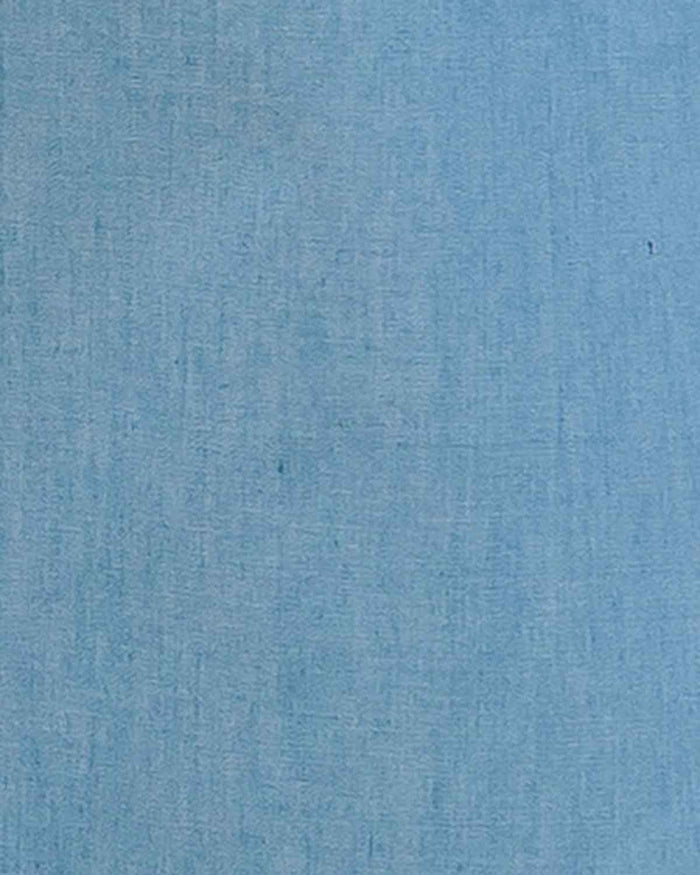 Tamara Pure Cotton A Line Pull On Skirt - Pale Blue - Image 3 - The Classic Boutique