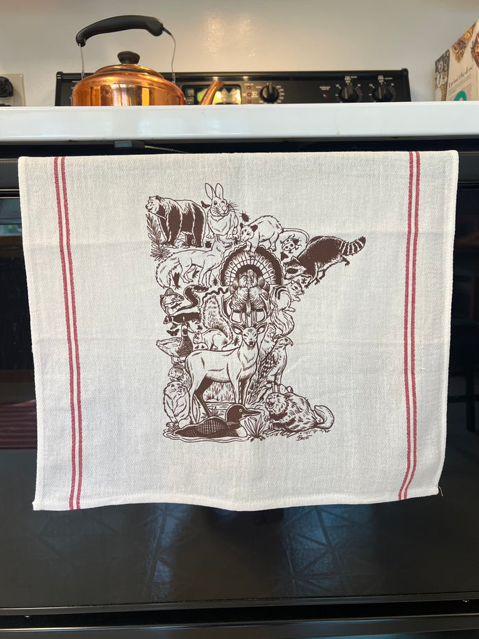Tea Towel - Backyard Buddies