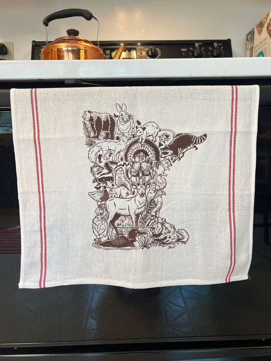 Tea Towel - Backyard Buddies