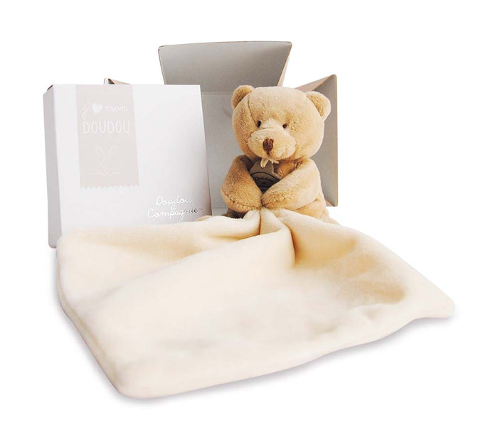 Teddy Bear with Doudou Baby Blanket - Petite Maison Kids