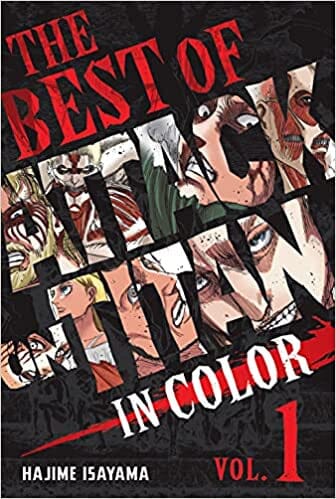 The Best of Attack on Titan: In Color Vol. 1 Hardcover Comics NEW Penguin Random House