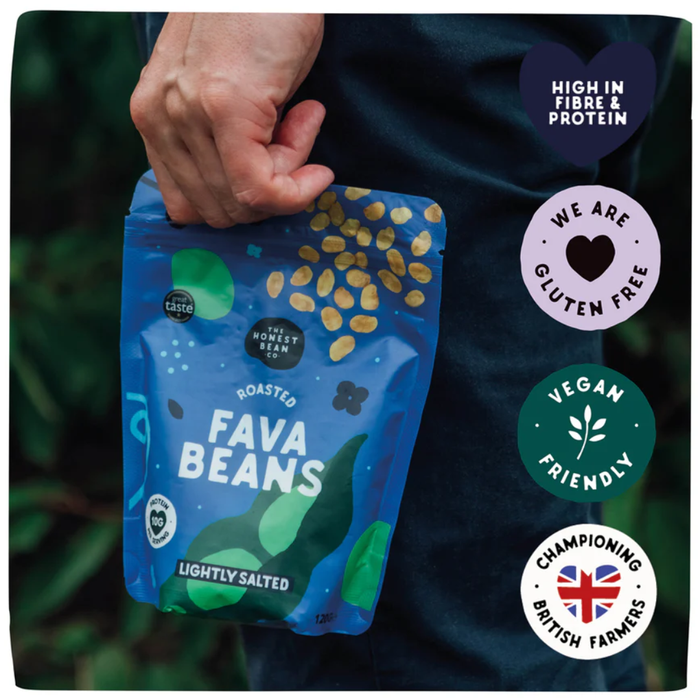 The Honest Bean Co. Roasted Fava Beans Lightly Salted 120g