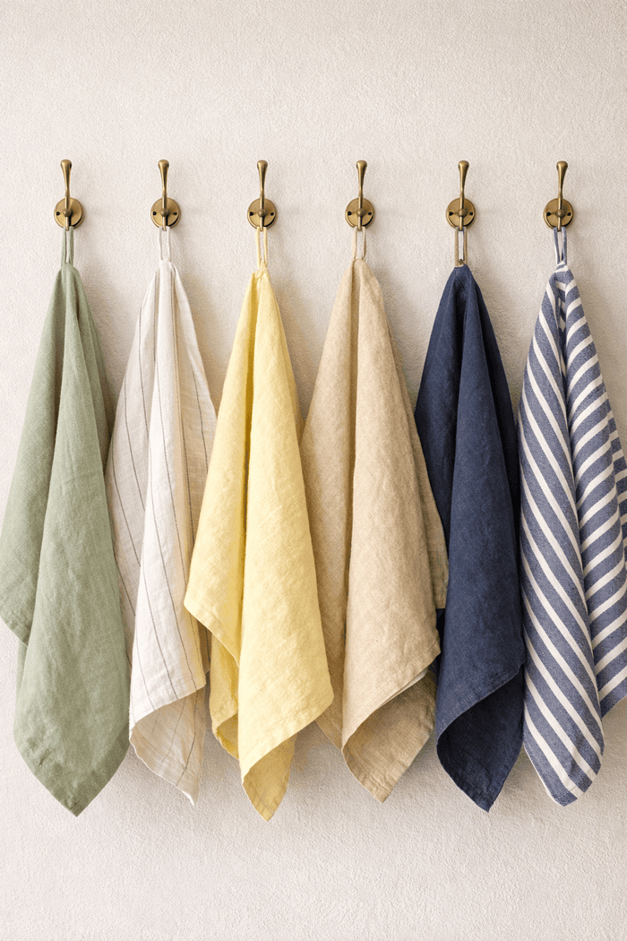 The Larder Linen Tea Towel Set