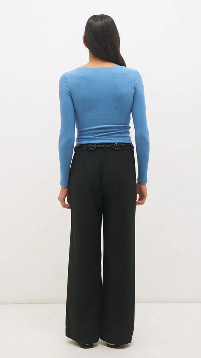 The Milo Top in Bahamas Blue