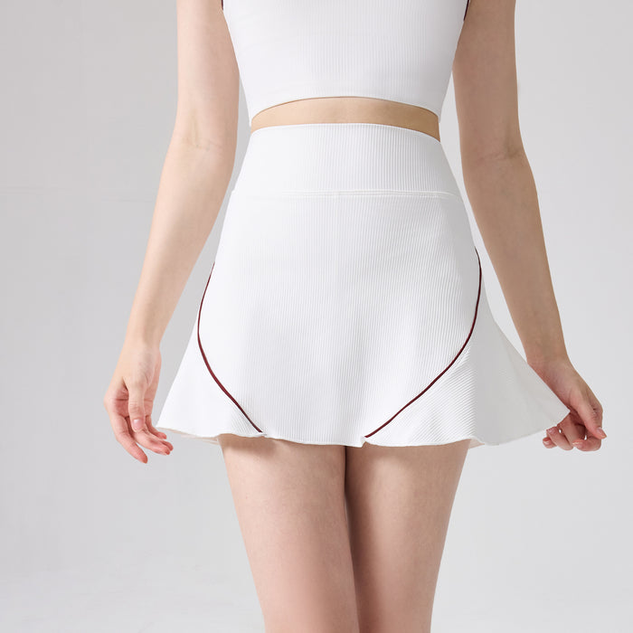 Burgundy red skort / S