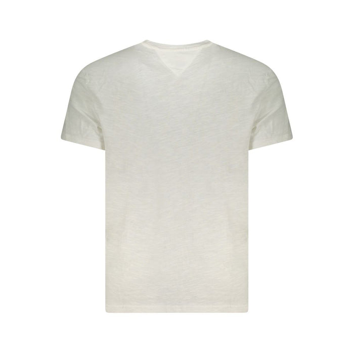 Tommy Hilfiger Bianco Cotton Men Shirt