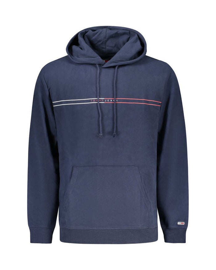 Tommy Hilfiger Blue Cotton Men Sweatshirt