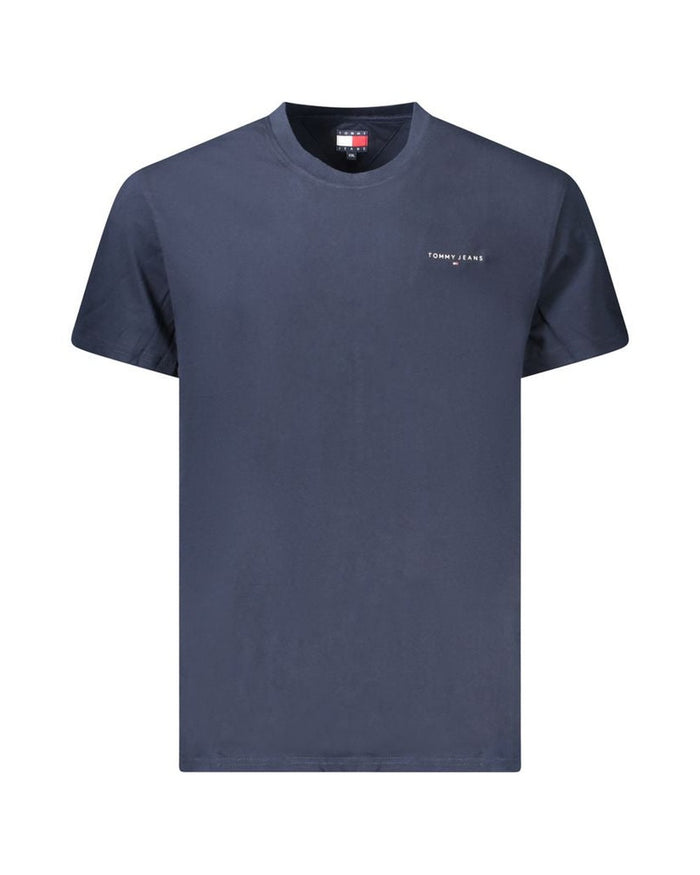 Tommy Hilfiger Blue Cotton Men's T-Shirt