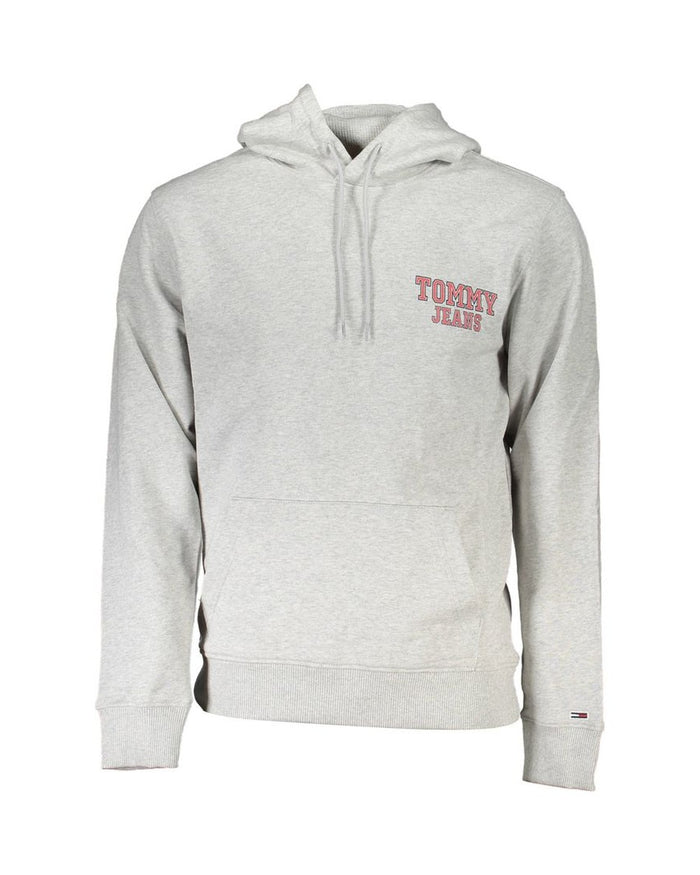 Tommy Hilfiger Grigio Cotton Men's Hoodie
