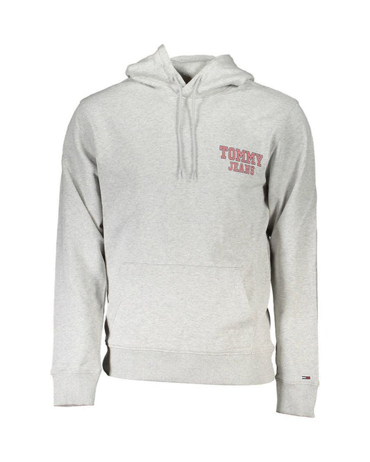 Tommy Hilfiger Grigio Cotton Men's Hoodie