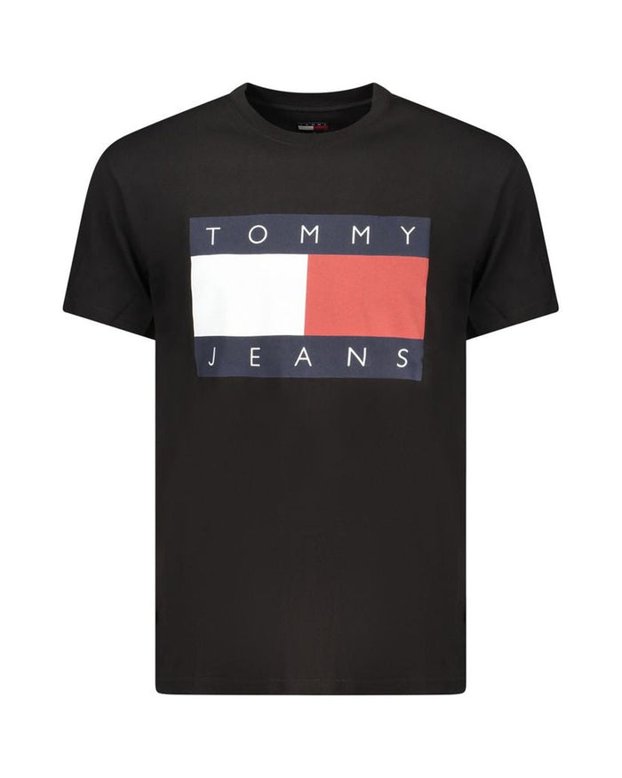 Tommy Hilfiger Nero Cotton Men's T-Shirt
