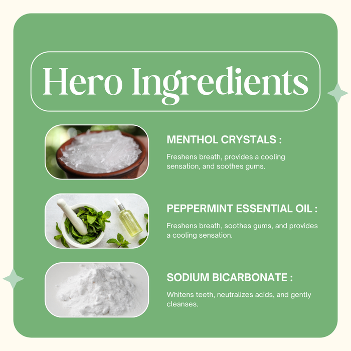 Toothpaste Tablets Refill Pack | 210 Tablets | Compostable Packaging