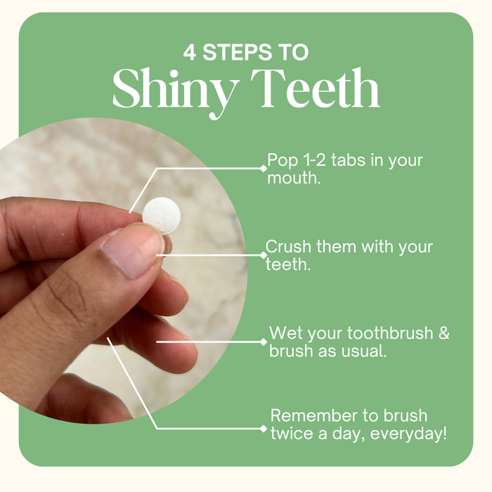 Toothpaste Tablets Refill Pack | 210 Tablets | Compostable Packaging