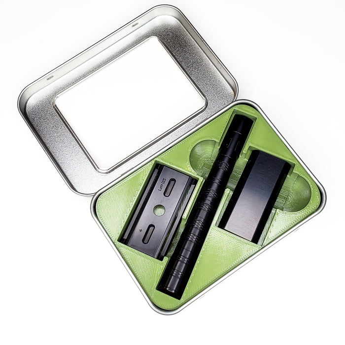 Travel Razor Tin – (Holds Henson Razor)