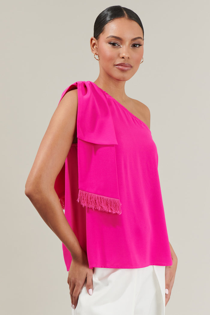 Trinity Trio One Shoulder Top