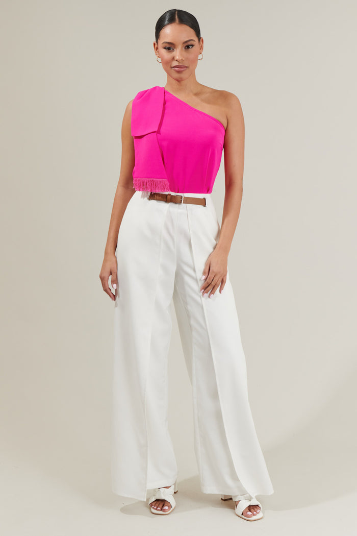 Trinity Trio One Shoulder Top