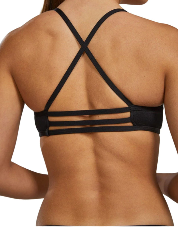 TYR Solid Durafast Elite Trinity Swim Top - Black