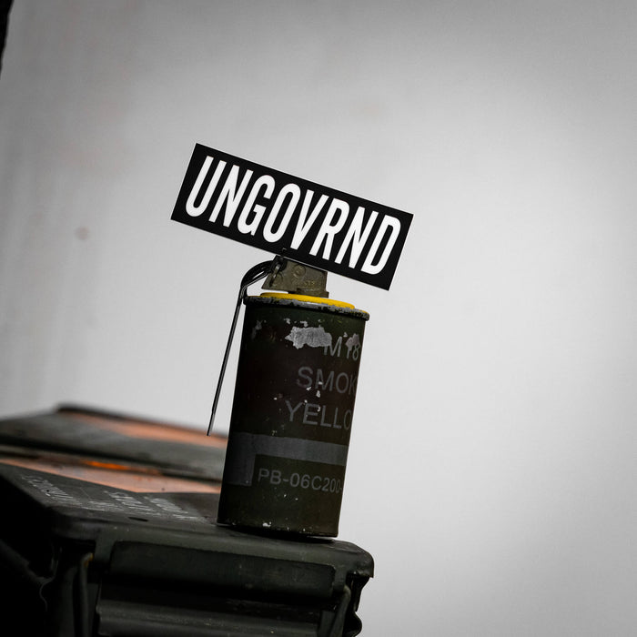 Ungovrnd Decal