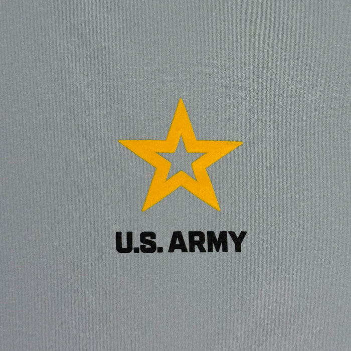 United States Army Star Under Armour Tech Long Sleeve T-Shirt (Grey)