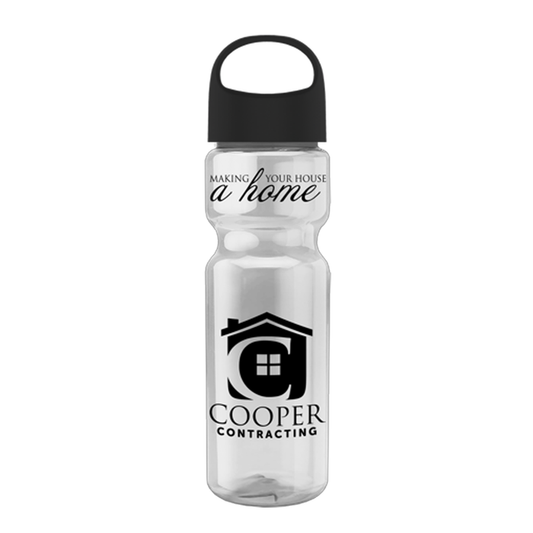 UpCycle - Champion 28 oz. Bottle with Oval Crest Lid, Screen Print