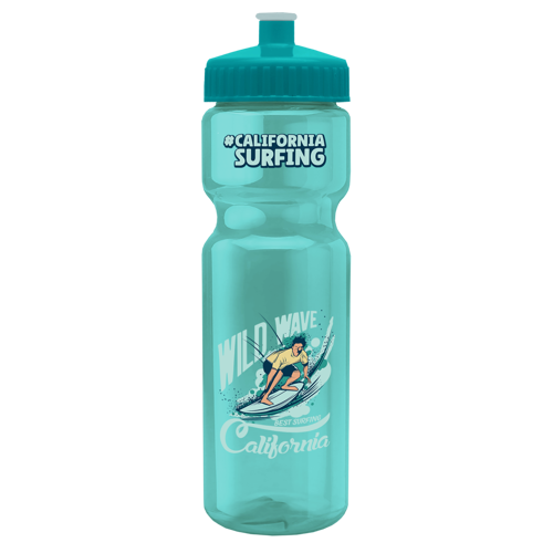 UpCycle Champion 28 oz. Bottle with Push Pull Lid, Full Color
