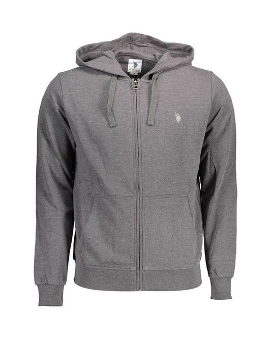 U.S. POLO ASSN. Gray Cotton Men's Sweatshirt