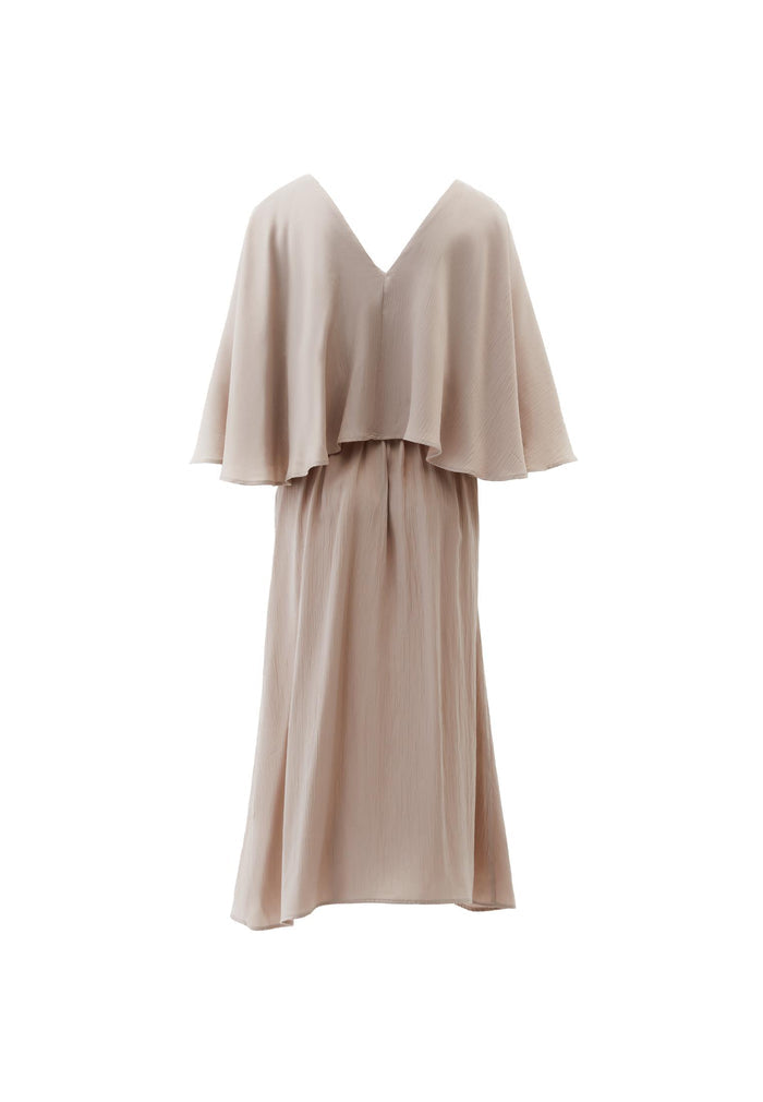 V Neck Long Dress - ISLAND FOSSIL