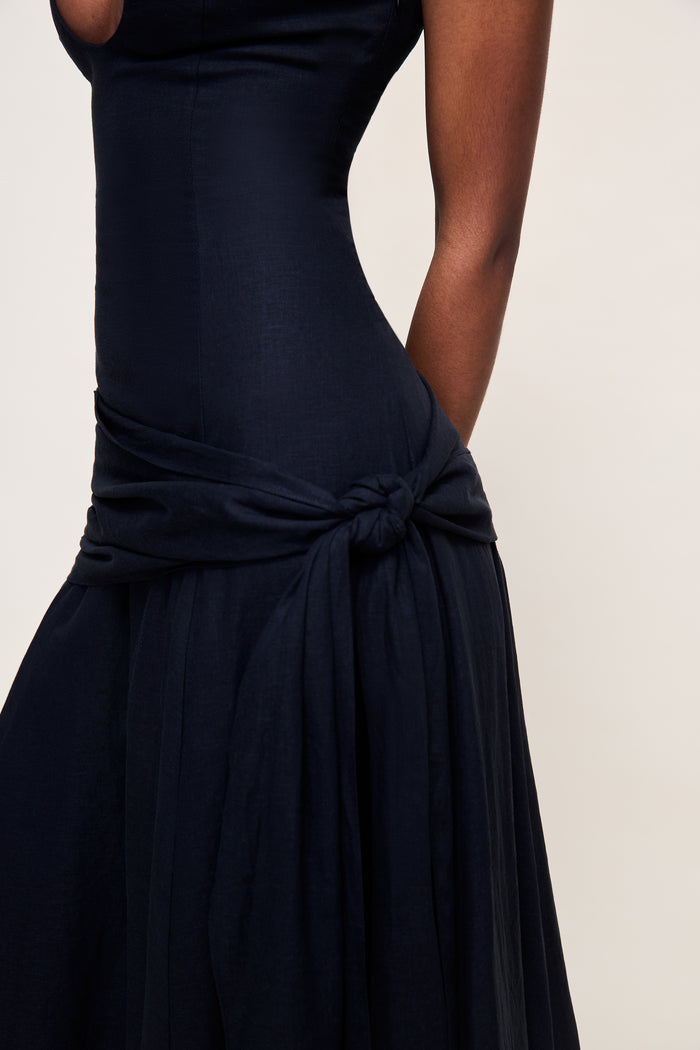 Victoire Dress in Black