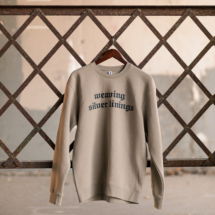 Weaving Silver Linings Crewneck Sweatshirt
