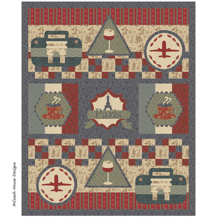 Weekend in Paris Quilt Pattern