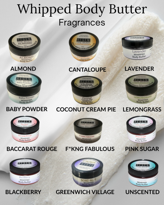 Whipped Body Butter 25ct $271.25 PKG -(Wholesale) -Single Fragrance