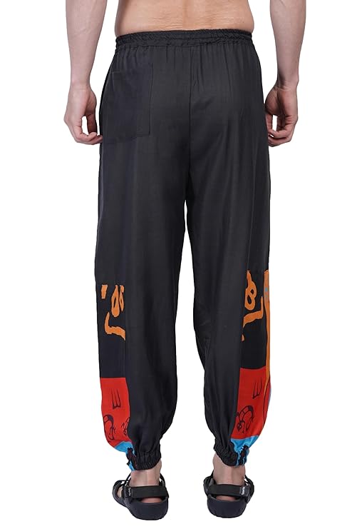 Whitewhale Men's Loose Fit Cotton Trousers