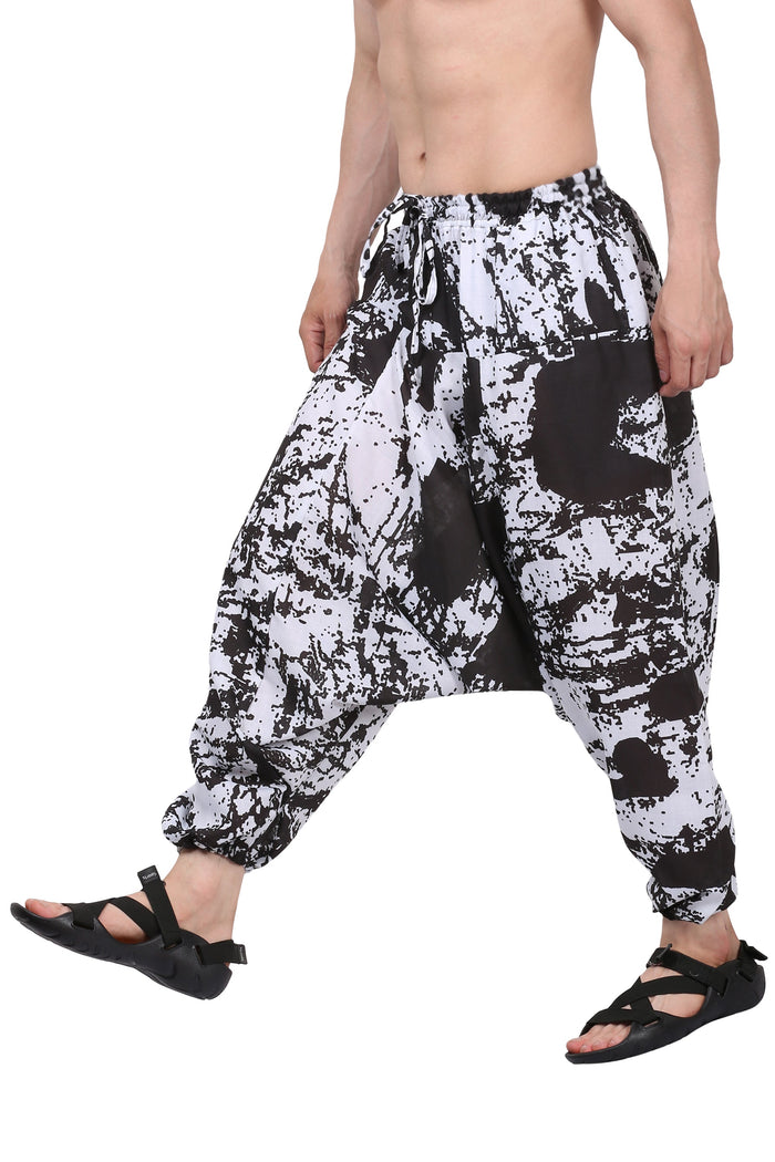 Whitewhale Men's & Women Cotton Printed Harem Pants Yoga Trousers Hippie