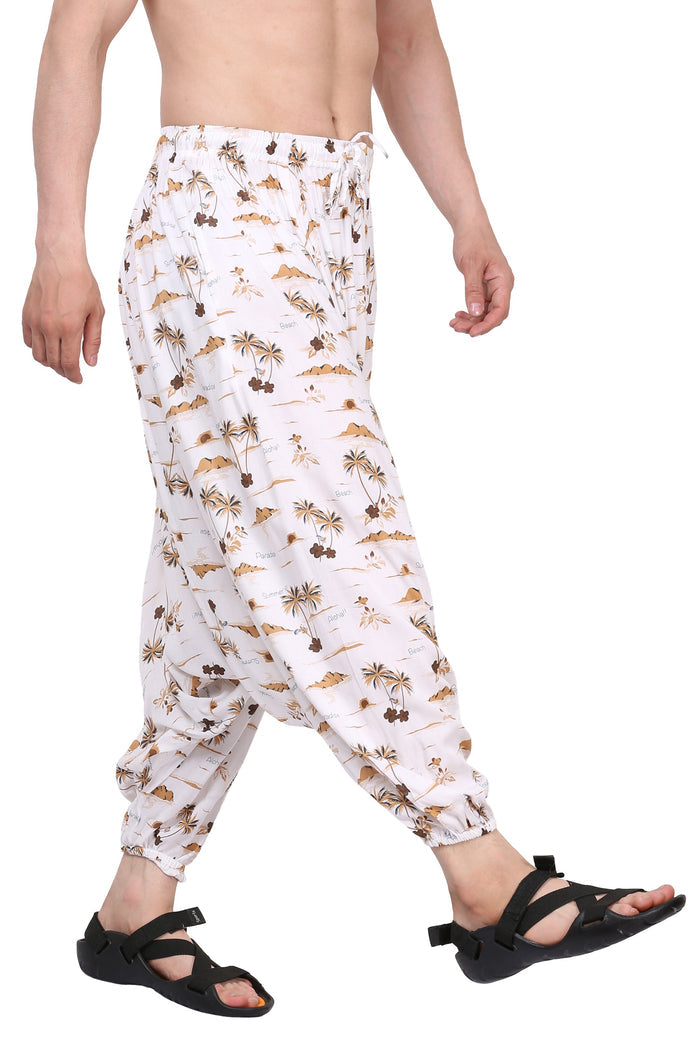 Whitewhale Men's & Women Rayon Printed Harem Pants Yoga Trousers Hippie