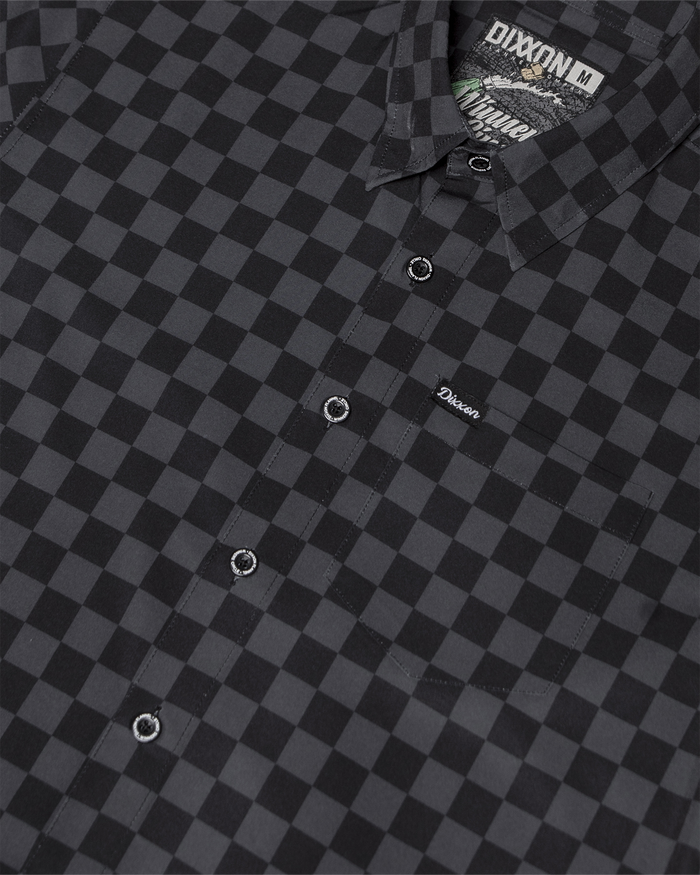 Winner's Circle Party Shirt - Black & Grey - Dixxon Flannel Co.